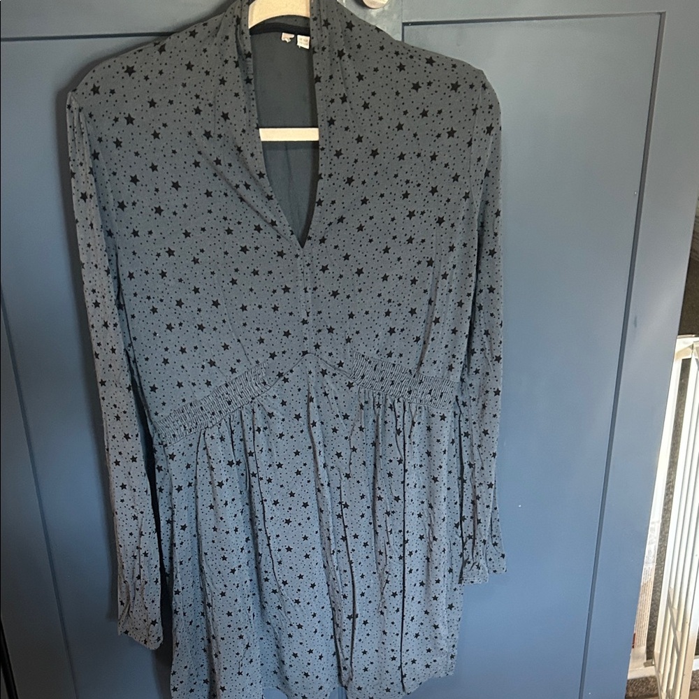 Starry charcoal Women's Dress